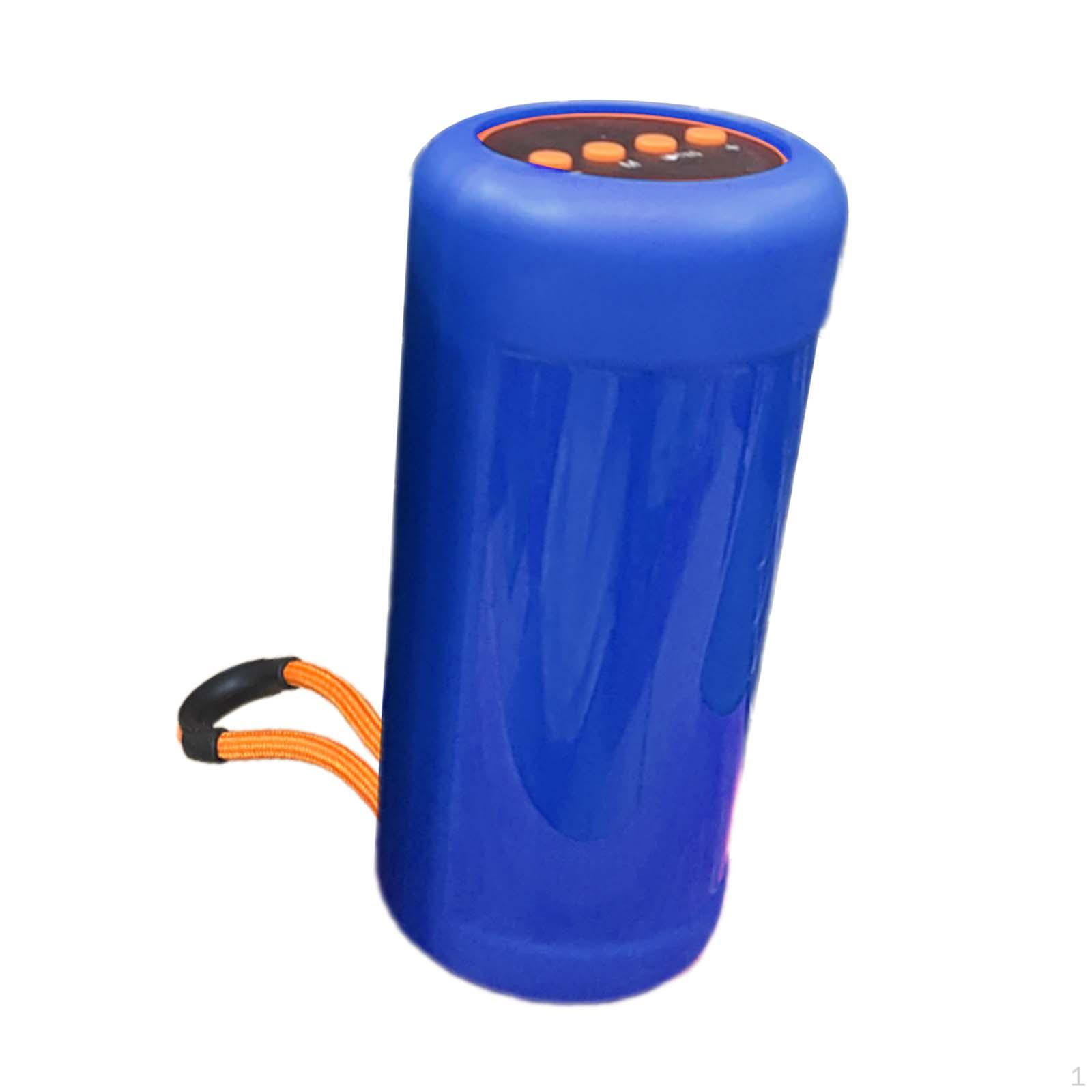 

Portable Speaker Mini Stereo,Gifts Multifunctional Subwoofer Flame Light Effect for Home синій