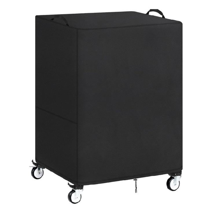 Professional AV Cart Equipment Cover 25x19x40Inch Waterproof Trolley Dustproof Cover for Offices Equipment Management 1