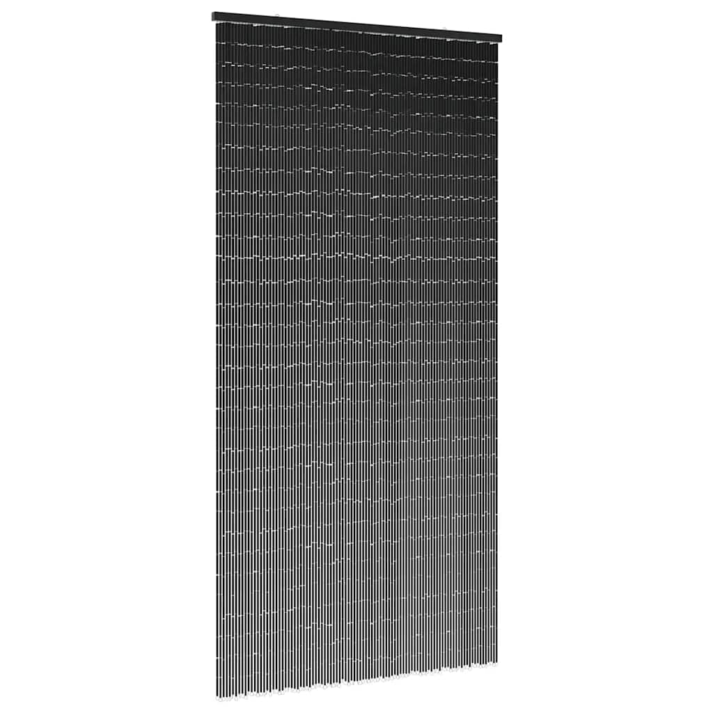 Insect Door Curtain Dark Grey 100 x 200 cm Bamboo