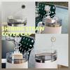 6 Pcs Bling Straw Covers Cap for 30&40 Oz Stanley Cup, 10mm (0.4inch) Gold Black White Silicone Toppers for Water Tumblers,Cute Reble Straw Tip Lids