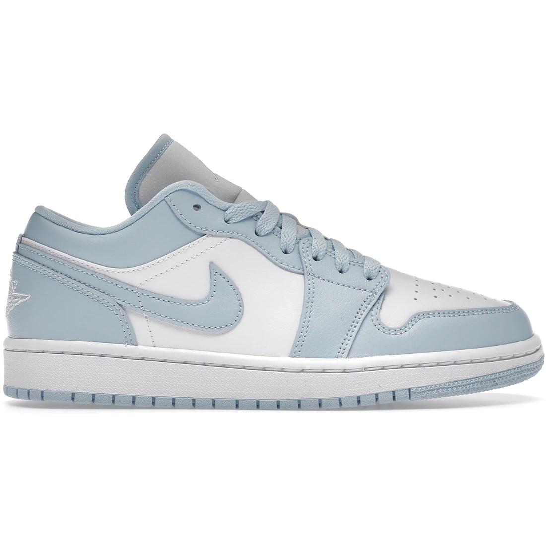 

Sneaker Jordan 1 Low White Ice Blue (Women s)(DC0774-141) 36.5
