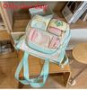 College Style Nylon Backpack With Fabric For School Use