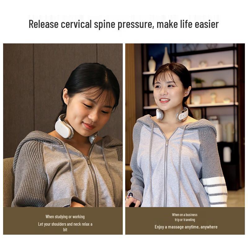 MKS Smart Heated Pulse Neck Massager