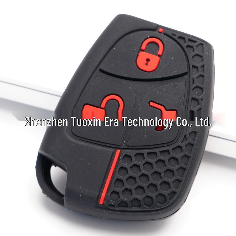 Soft Silicone Key Cover for Mercedes C/B/E Class W203, W211, W204, CLS, CLK