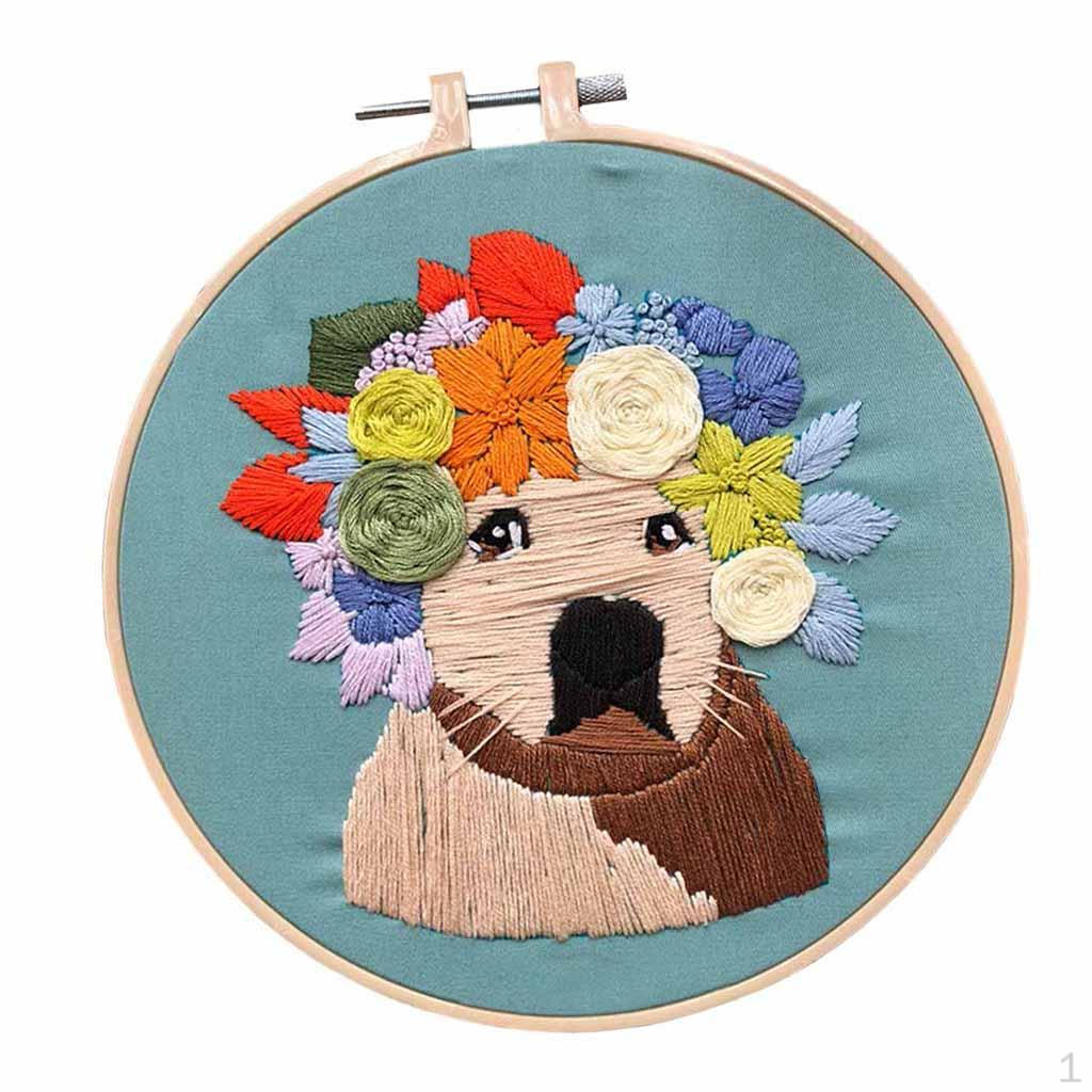 

And Flowers (. Hoop, Template, Embroidery Thread, ) H