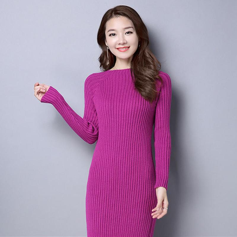 knee length winter dresses