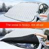 Car Windshield Snow Shield for Winter Car Cover Front Window Anti Ice Frost Outdoor Protection Snow Cover Snow Shield