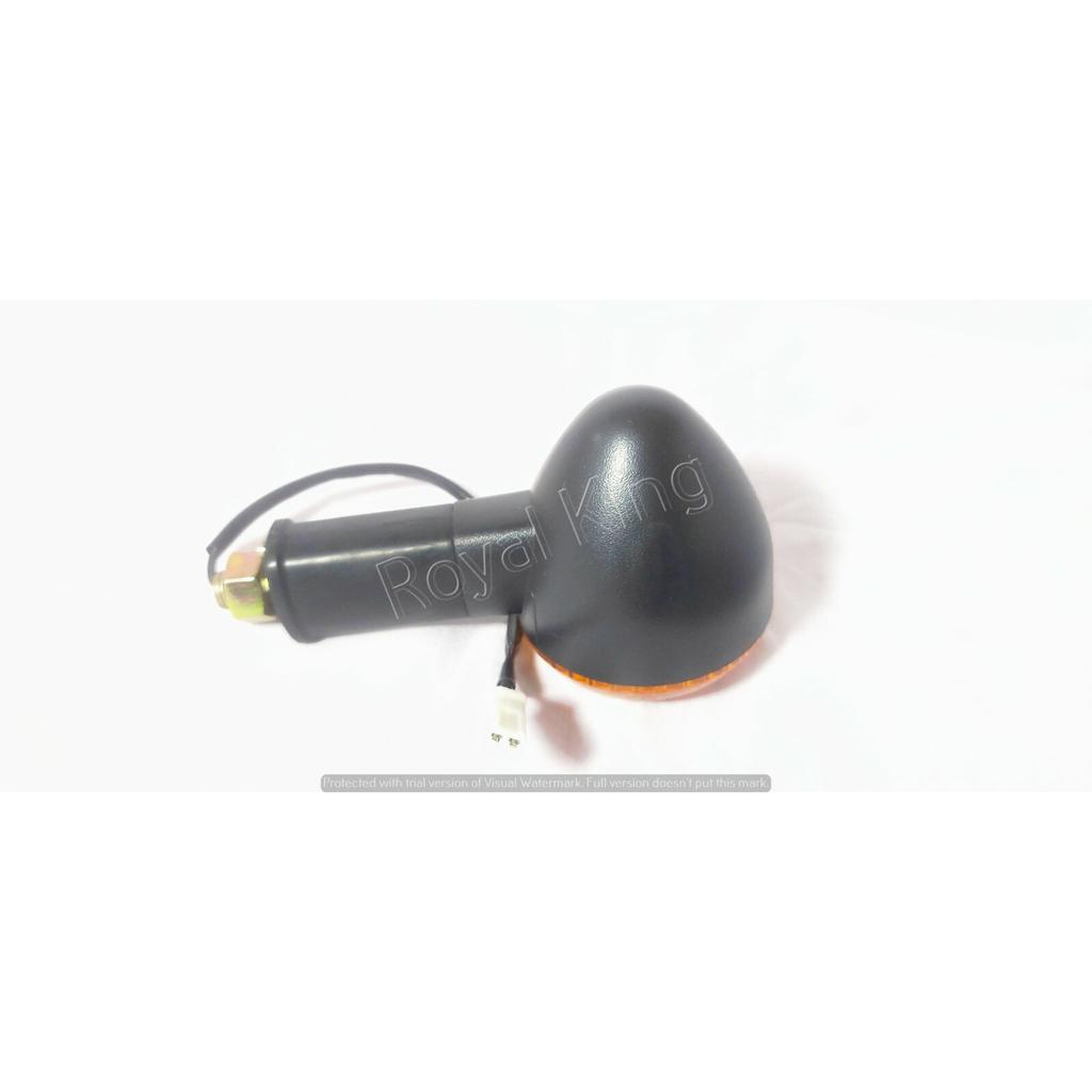 Royal Enfield Old Classic 350 & 500cc Front & Rear "Indicator Assembly" Black