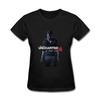 Attmye Women's Uncharted 4 A Thiefs End Game Nathan Drake T Shirts Black