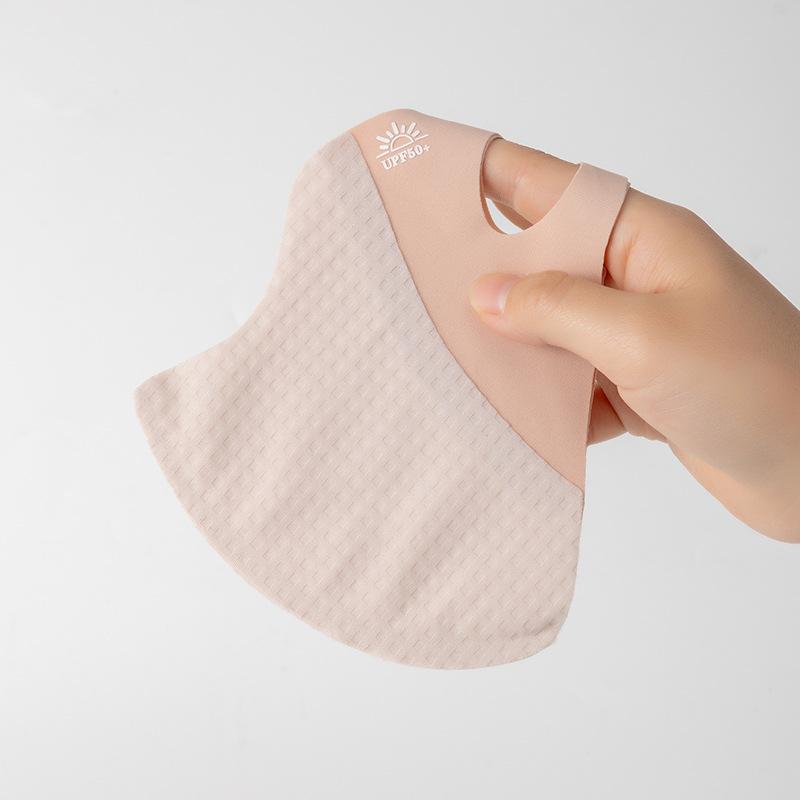 Anti-Uv Upf50+ Ultrathin Ice Silk Sunscreen Mask Face Veil Summer Outdoor Riding Hiking Face Mask Breathable Unisex Protection