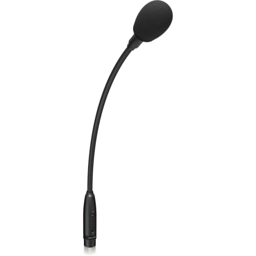 Behringer TA 312S Dynamic Gooseneck Microphone, Cardioid Pattern, Mute Switch, Black