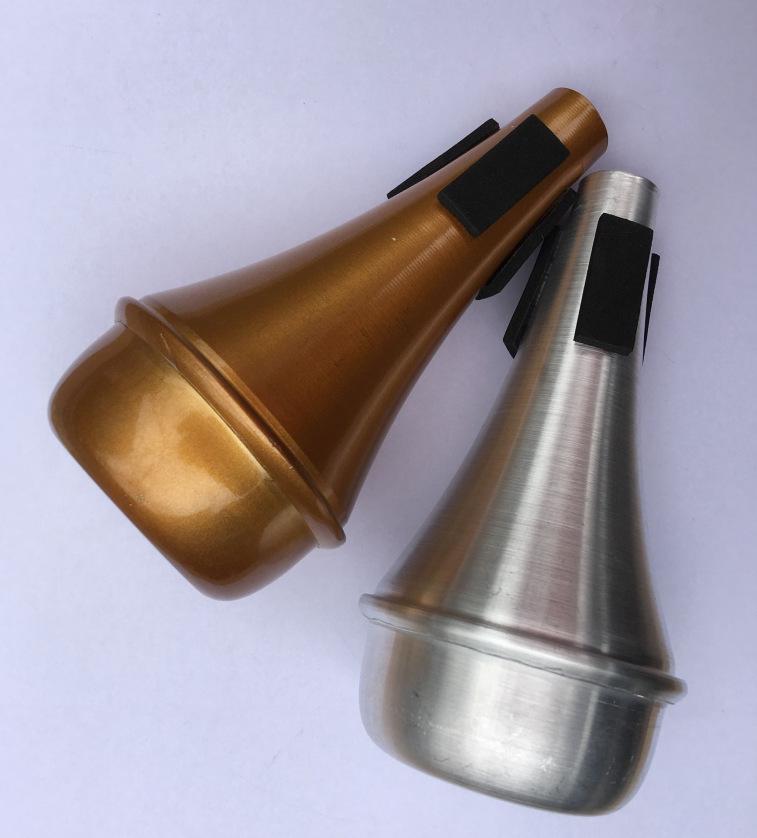 Aluminum Alloy Trumpet Mute Silencer for Wind Instruments 13.5*6 cm