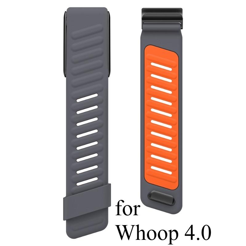 Compatible For Whoop 4.0/Whoop 5.0/Mg Sportflex Wrist Band Soft-Touch Silicone Waterproof And Sweatproof Replacement Band