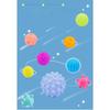 6Pcs Textured Multi Ball Set Develop Tactile Senses Toy Baby Touch Hand Ball Toys Training Ball Massage Soft Balls Kids Gifts