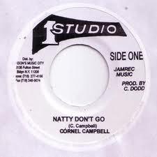 

7inch Record CORNELL CAMPBELL - Natty Don t Go NONE Studio One Jamaica Reggae, Ska & Dub Used