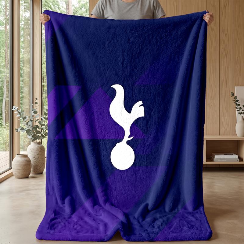 Tottenham Hotspur Theme blanket Soft Flannel Fleece Blanket Warm Lightweight Throw Blanket for Home Sofa Bed