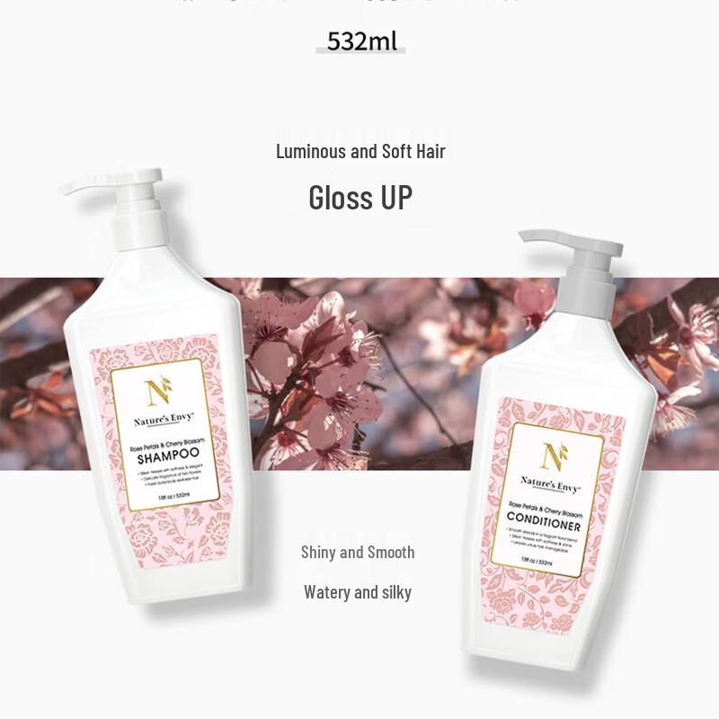 AOG Naturals Cherry Blossom Rose Essence Shampoo