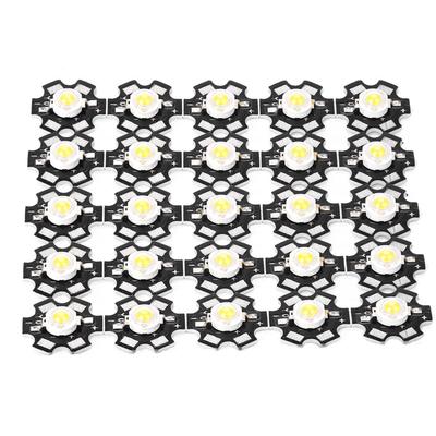 25PCS 3W 3.2 3.4V High Bright Integrated Chip Light Source LED Bead Spotlight Bulb