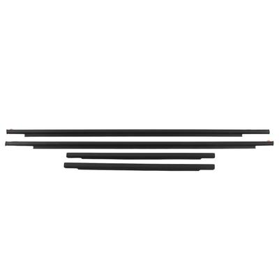4pcs Door Window Moulding Trim 6816235073 Front Rear Weatherstrip Replacement for FJ Cruiser