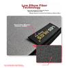 LESAILES Mouse Pad, Smooth for FPS, Textured Fine Surface Jacquard Design, Large Size with Locked Edges, Computer Desk Mat, Light Gray, 460*400*4mm