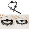 Vintage Street Style Hollow Round Ring Pu Leather Belt For Women Fashion Accessory