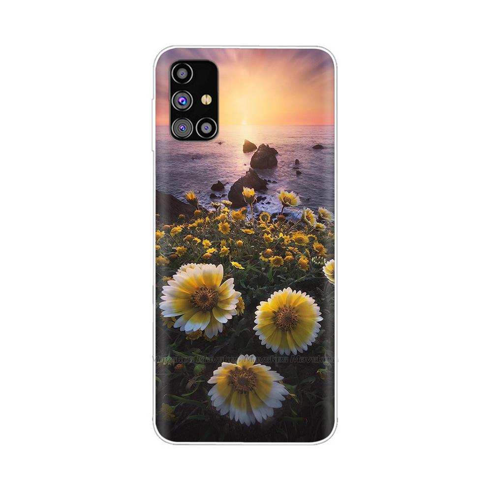 For Samsung Galaxy M51 Case SM-M515F Phone Case Creative Full Protection TPU Back Cover For Samsung M51 M 51 Soft Silicone Funda