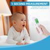 Termometro a infrarossi senza contatto per la fronte Letture di precisione immediata Allarme febbre 32 letture