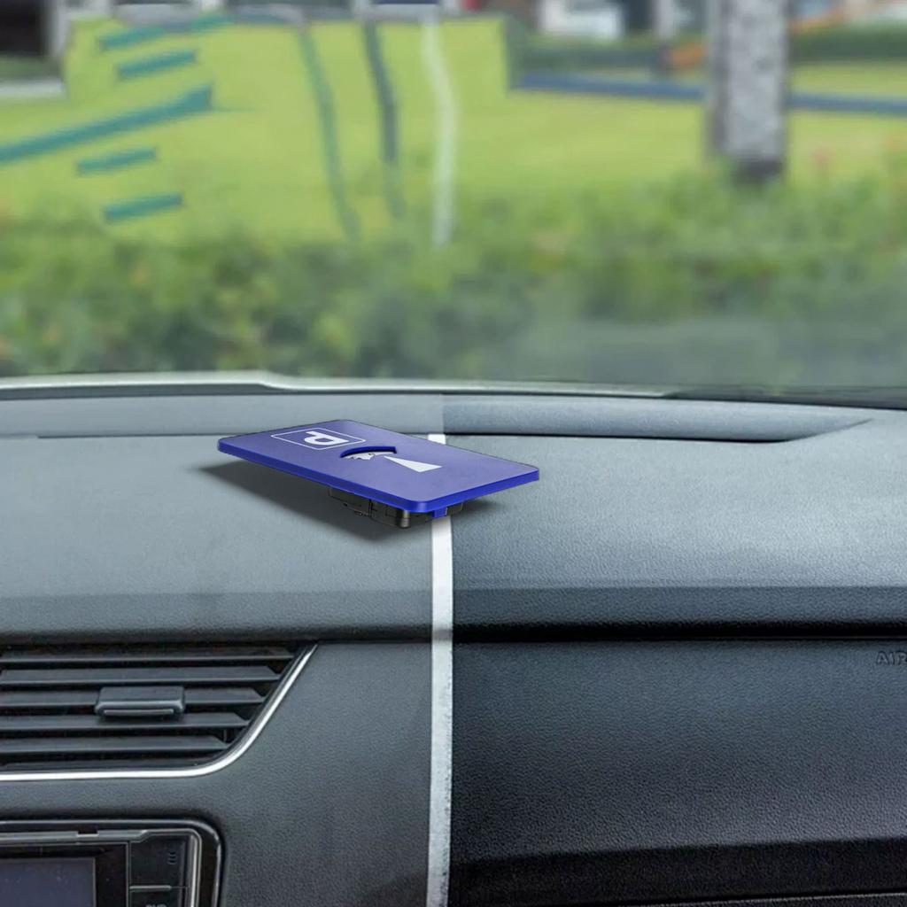 Portable Disc Timer for Cars with Automatic Clock Feature for Parking Ease
