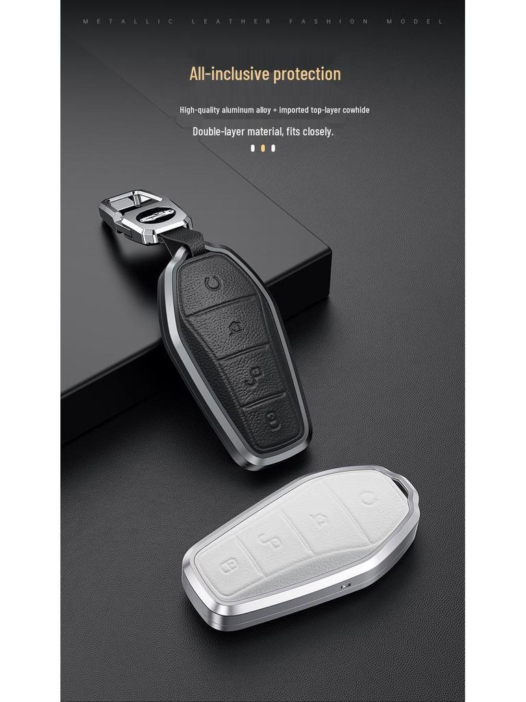 Compatible BYD Qin Plus DMi and EV Dolphin Key Cover and Shell.