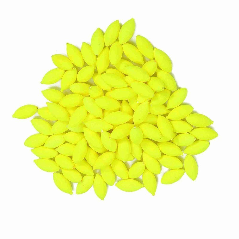 100PCS Two Colors Fishing Strike Indicator Foam Fishing Bobbers Fishing Floats Fishing Tackle