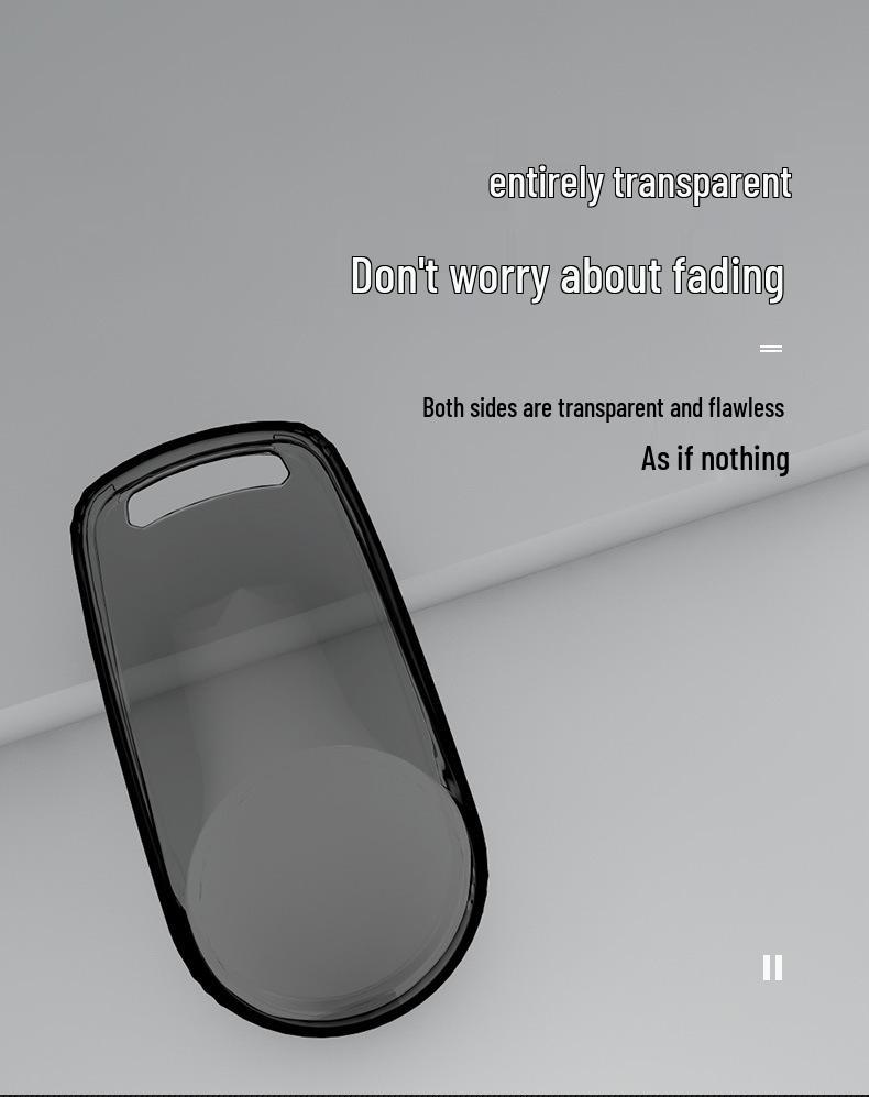 Transparent Key Case for ORA Good Cat, Ballet Cat, Black Cat, White Cat, Wild Cat, and Great Wall Cars