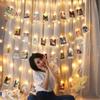 200/50PCS Plastic Mini Photo Clips Transparent Spring Hanging Clip Pegs for DIY Wedding Party Wall Home Decoration Photo Clamps