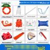 Swimming Pool Life-saving and Referee Equipment Set