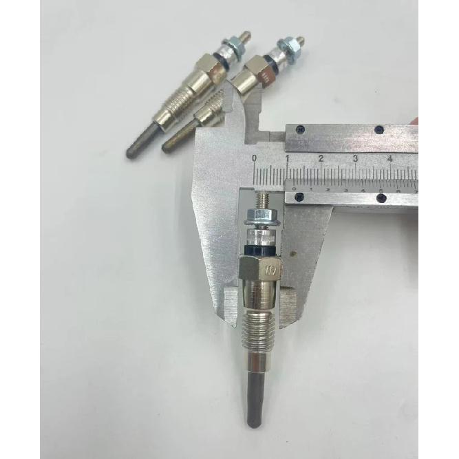 3pcs Engine Glow Plug Glow Bar Excavator Parts U10/15/17/18 Preheater 3TNV70/3TNV76