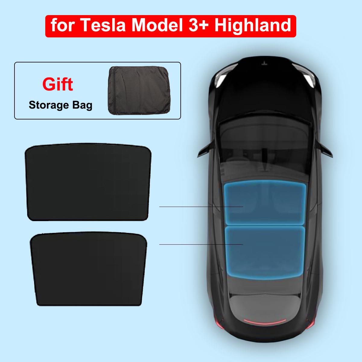 

Для Tesla Model 3 Y Juniper Highland 2021-2025 Магнітні сонцезахисні шторки Присоски Сонцезахисна шторка на скляний дах Передній Задній Сонцезахисна шторка на люк M3 Highland Black