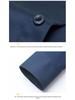 Men's Slim Fit Korean Style White Long Sleeve Shirt - Business Formal & Casual
