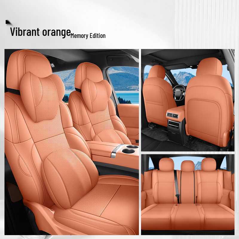 Ideal L7 Perforated Leather-Style Car Seat Cover, Breathable & All-Season, Full Coverage Cushion