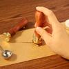 Rosewood Handle Sealing Wax Stamp Antique Metal Animal Girl for Documents Wedding Invitations Customs Crafts
