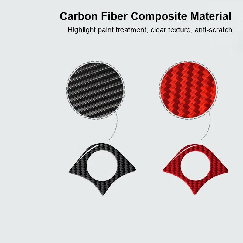 Pro Mini Cooper R50 R53 2002-2006 Styl karbonových vláken Dekorace panelu zapalovače do auta Samolepky Příslušenství