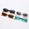 3pcs Fashion Small Oval Sunglasses Women Classic Brand Vintage Men Sun Glasses UV400 Female Shades Lady Goggle UV400