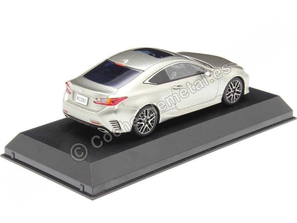 Kyosho Original Scale Lexus RC 350 F Sport Sonic Titanium Finished Product 1/43