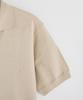 STCO Diems Linen Blend Open Collar Short Sleeve Knit_Beige (Classic Fit)_Dktxb11Csd