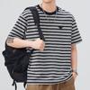 Men's New Summer Loose Round Neck Short-sleeved T-shirt Thin Printed Short T-shirt