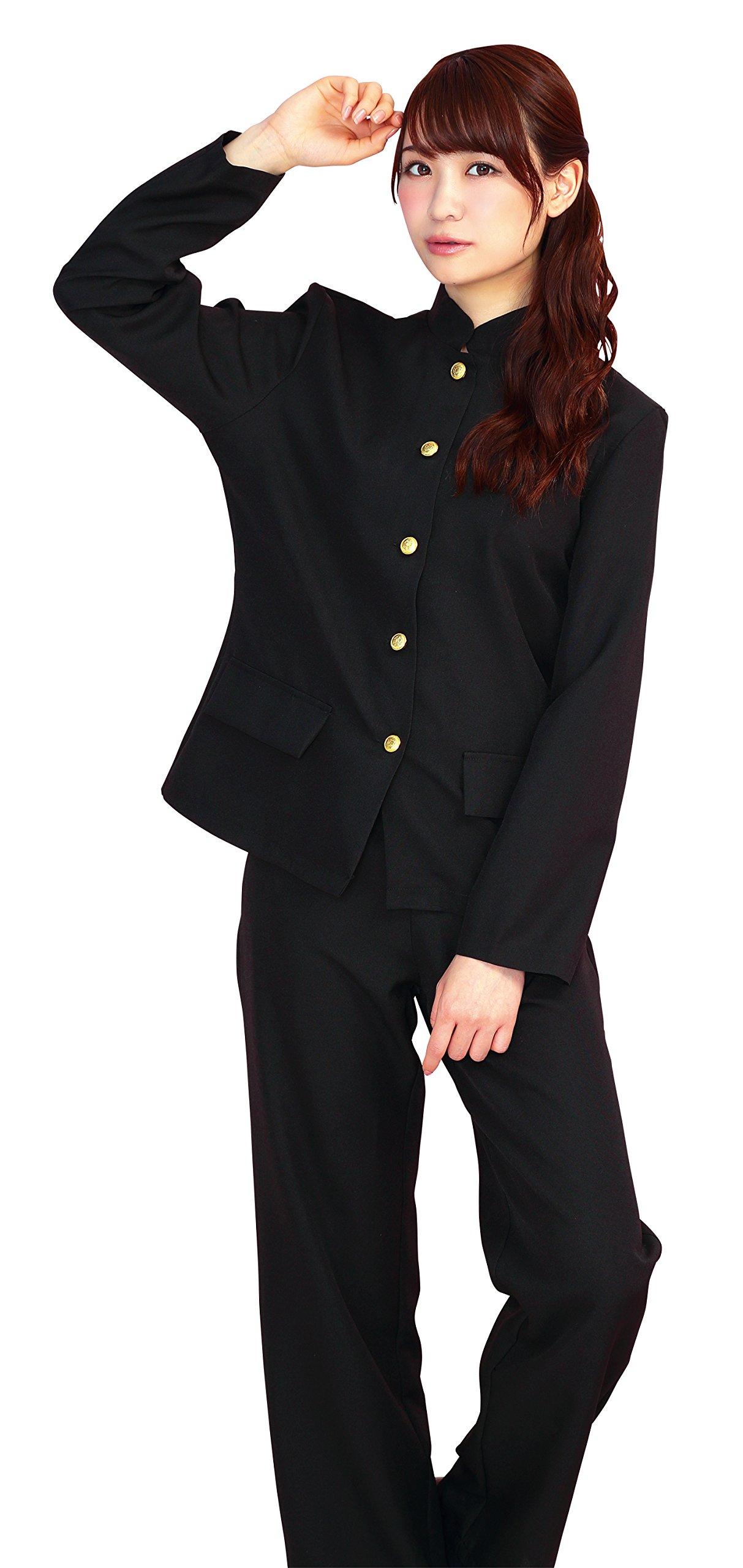 

Party City Tokimeki Graffiti Cosplay Boyish School Black Women s