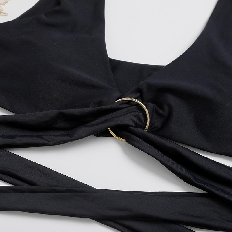 New Two-piece Split Swimsuit Set for Beach Vacation and Seaside Swimsuit