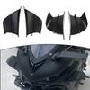 Universal Motorcycle Aerodynamic Winglet Carbon Fiber Style Side Wing Spoiler for Yamaha R15 R3 R6 BMW S1000RR Honda CBR,Easy Adhesive Install