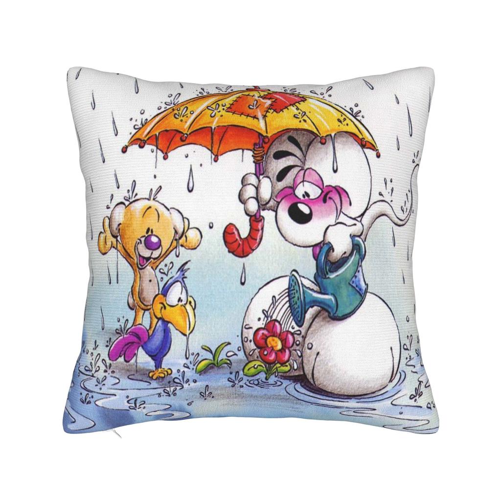 Diddl Diddlina Printing Pillowcases Cushion Cover  Throw Pillow Cover Warm Sofa Decoration Square Multi-Size