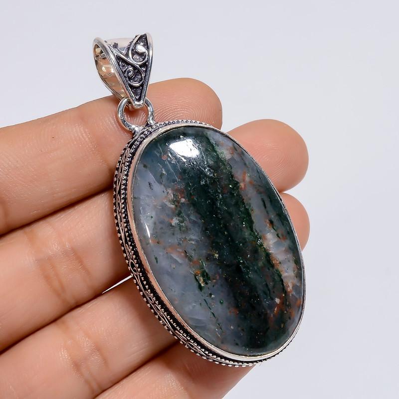 

Sterling Silver Heart Pendant for Husband with Customizable Engraving Option 6-8