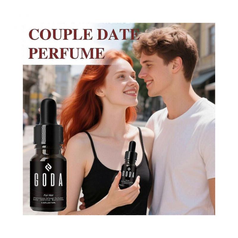 3X GODA for Her Pheromone Perfume for Women -15ml/0.50 fl. oz - Long-Lasting Women Fragrances with Jasmine and Rose - Floral Perfume Oil with Sweet
