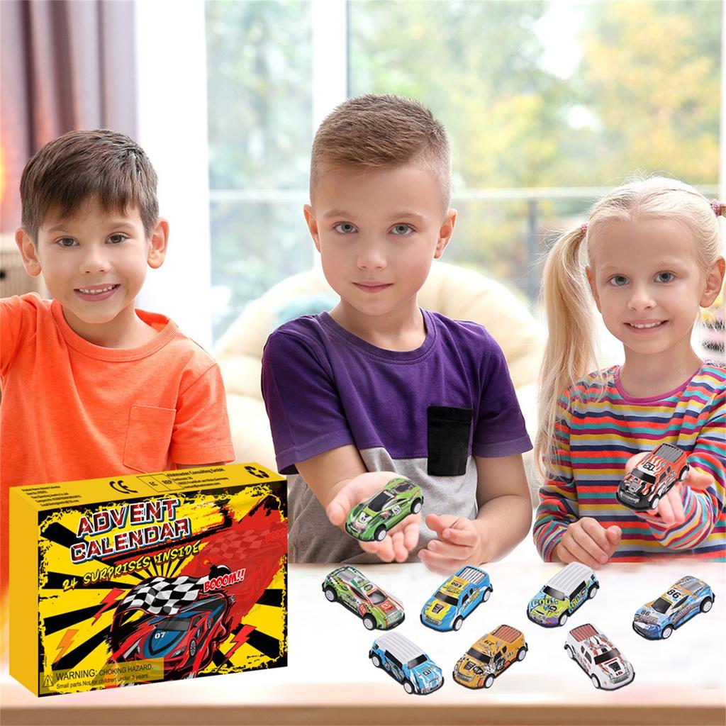 Advent Calendar Contains 24 Gifts, Cute Figures Doll Advent Calendar, Christmas Countdown Calendar With Surprise Toys,